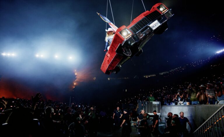 Beyoncé’s Iconic Flying Car Stunt Hits a Snag During Houston Concert